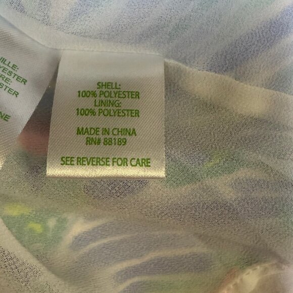 Lilly Pulitzer Lexi Slip Dress Multi Beach Please Print Size Medium EUC - Picture 6 of 11